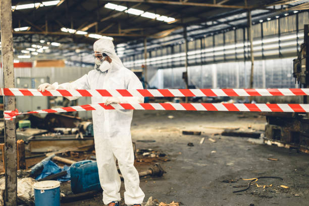 Professional Crime Scene Cleanup technician working in Birnamwood, WI